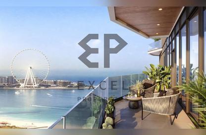 Apartment - 2 Bedrooms - 2 Bathrooms for sale in Al Habtoor Grand Resort Autograph Collection - Dubai Marina - Dubai