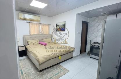 Apartment - Studio - 1 for rent in Orient Tower 1 - Orient Towers - Al Bustan - Ajman