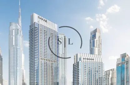 Apartment - 2 Bedrooms - 3 Bathrooms for sale in St Regis The Residences - Burj Khalifa Area - Downtown Dubai - Dubai
