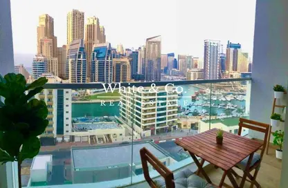 شقة - 1 حمام للايجار في استوديو وان - دبي مارينا - دبي