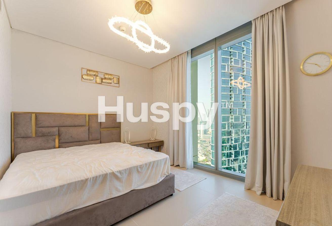 High Floor | Full Sea and Marina View | Furnished photo 9