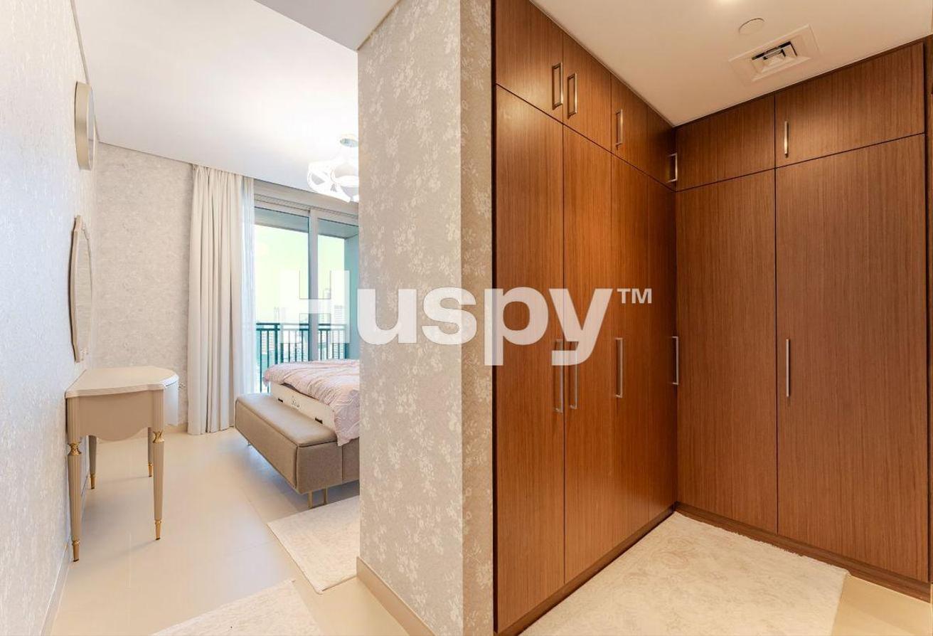 High Floor | Full Sea and Marina View | Furnished photo 14