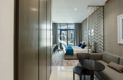 Apartment - Studio - 1 Bathroom for rent in Damac Maison Prive B - Damac Maison Prive - Business Bay - Dubai