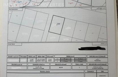 Land - Studio for sale in Al Aamra Gardens - Al Amerah - Ajman