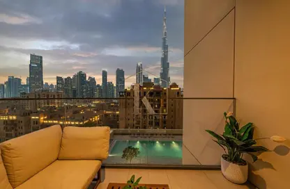 شقة - 2 غرف نوم - 2 حمامات للايجار في برج رويال - وسط مدينة دبي - دبي