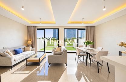 Townhouse - 4 - 3 for rent in Bel Air - Trump Estates - Damac Hills - Dubai