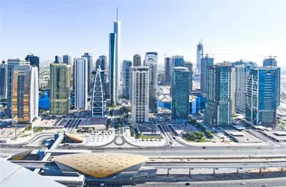 شقة - 4 غرف نوم - 4 حمامات للايجار في برج هورايزون - دبي مارينا - دبي