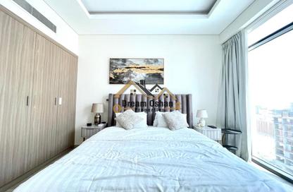 Apartment - Studio - 1 for rent in Farhad Azizi Residence - Dubai Healthcare City 2 - Al Jaddaf - Dubai