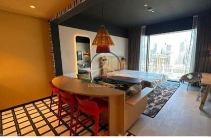 Apartment - Studio - 1 Bathroom for rent in Mama Shelter Residences - Business Bay - Dubai