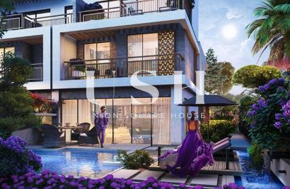 Townhouse - 4 - 5 for sale in Violet 1 - Violet - Damac Hills 2 - Dubai