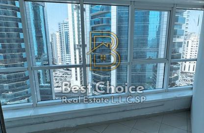 Office Space - Studio - 2 Bathrooms for rent in Al Ferasa Tower - Al Majaz 1 - Al Majaz - Sharjah