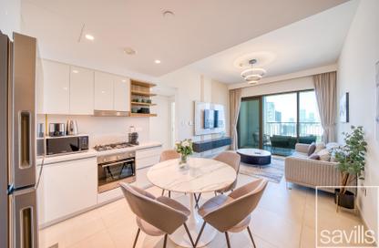 Apartment - 1 - 1 for rent in Downtown Views II Tower 1 - Downtown Views II - Zabeel 2 - Zabeel - Dubai