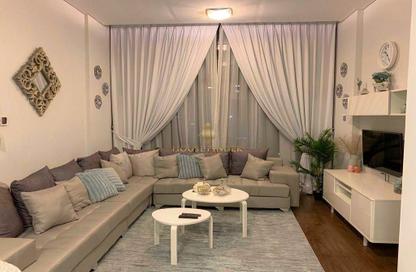 Apartment - 1 - 2 for rent in Binghatti Views - Dubai Silicon Oasis - Dubai