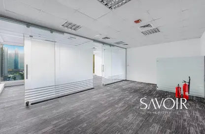 Office Space - Studio - 1 Bathroom for rent in Churchill Executive Tower - Churchill Towers - Business Bay - Dubai
