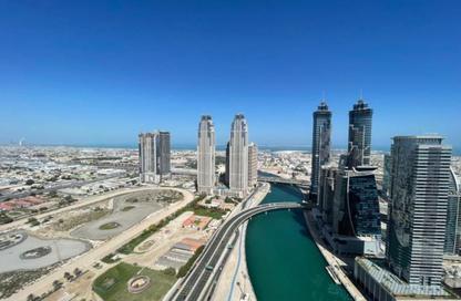 شقة - 2 غرف نوم - 3 حمامات للايجار في برج تشرشل السكني - أبراج تشرشل - الخليج التجاري - دبي