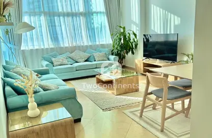 شقة - غرفة نوم - 2 حمامات للايجار في خليج الدرة - دبي مارينا - دبي