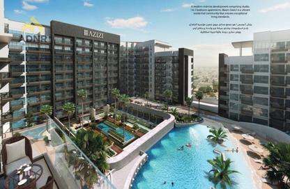 Apartment - 1 Bedroom - 2 Bathrooms for sale in Azizi Beach Oasis 2 - Dubai Studio City - Dubai