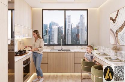 Apartment - Studio - 1 for sale in Orchid Towers - Tiger Downtown Ajman - Al Alia - Ajman Apartment - Studio - 1 for sale in Orchid Towers - Tiger Downtown Ajman - Al Alia - Ajman