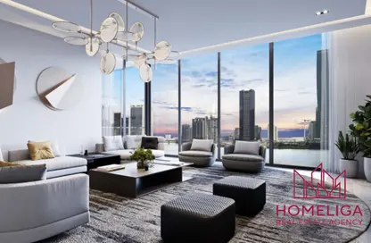 شقة - غرفة نوم - 2 حمامات للبيع في بننسولا  4 - بنينسولا - الخليج التجاري - دبي