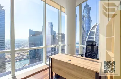 مكتب - استوديو للايجار في برج بارك لين - الخليج التجاري - دبي