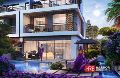 Townhouse - 4 - 4 for sale in Violet 1 - Violet - Damac Hills 2 - Dubai