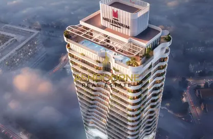 شقة - 2 غرف نوم - 2 حمامات للبيع في أزها ميلينيوم ريزيدنسز - مثلث قرية جميرا - دبي