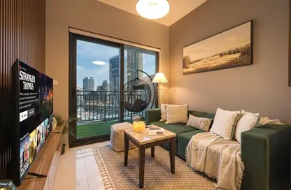 Apartment - 1 Bedroom - 1 Bathroom for rent in Zada Tower - Business Bay - Dubai