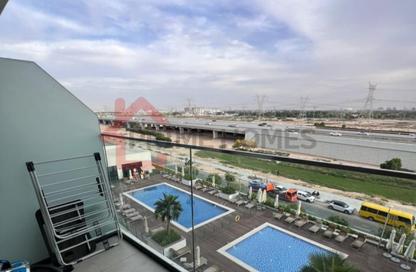 Apartment - Studio - 1 Bathroom for rent in Azizi Riviera 46 - Azizi Riviera - Meydan One - Meydan - Dubai
