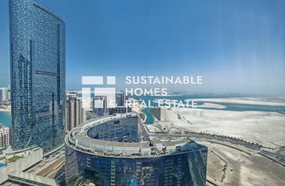 Apartment - 2 - 3 for rent in The Gate Tower 2 - Shams Abu Dhabi - Al Reem Island - Abu Dhabi