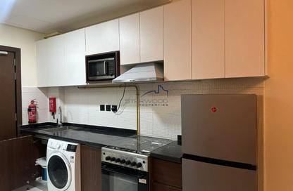 Apartment - Studio - 1 for rent in Wavez Residence - Liwan - Dubai