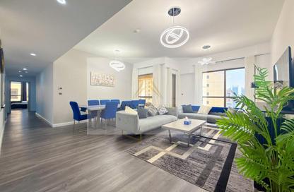 Apartment - 3 Bedrooms - 4 Bathrooms for rent in Sadaf 4 - Sadaf - Jumeirah Beach Residence - Dubai