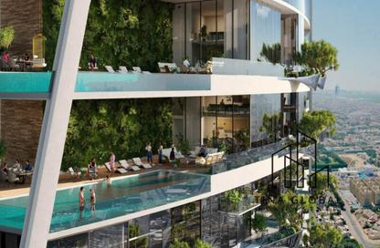 Apartment - 1 - 2 for sale in Damac City Tower B - Damac City - Al Safa 1 - Al Safa - Dubai