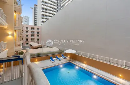 Apartment - 1 Bedroom - 2 Bathrooms for rent in Maple 1 - Emirates Gardens 2 - District 14 - Jumeirah Village Circle - Dubai