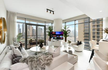 Apartment - 3 Bedrooms - 4 Bathrooms for sale in Marina Vista Tower 2 - Marina Vista - Emaar Beachfront - Dubai Harbour - Dubai Apartment - 3 Bedrooms - 4 Bathrooms for sale in Marina Vista Tower 2 - Marina Vista - Emaar Beachfront - Dubai Harbour - Dubai