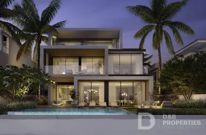 Villa - 6 Bedrooms - 7 Bathrooms for sale in Palm Jebel Ali Frond D - Palm Jebel Ali - Dubai