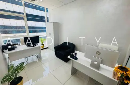 Office Space - Studio - 1 Bathroom for rent in Business Atrium Building - Oud Metha - Bur Dubai - Dubai