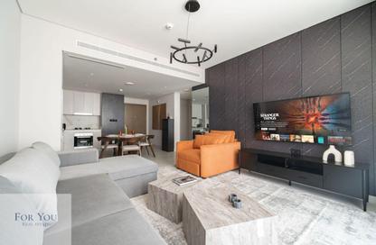 Apartment - 1 Bedroom - 1 Bathroom for rent in Beach Mansion - EMAAR Beachfront - Dubai Harbour - Dubai