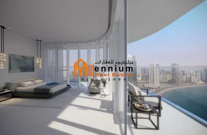 شقة - 4 غرف نوم - 6 حمامات للبيع في برج جود - الممزر - الشارقة - الشارقة