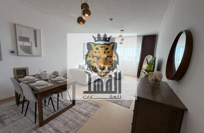 Apartment - 1 Bedroom - 2 Bathrooms for rent in Jasmine Towers - Garden City - Ajman