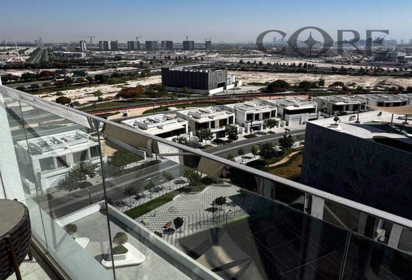 1BR for Rent | District One | Balcony & City View photo 13