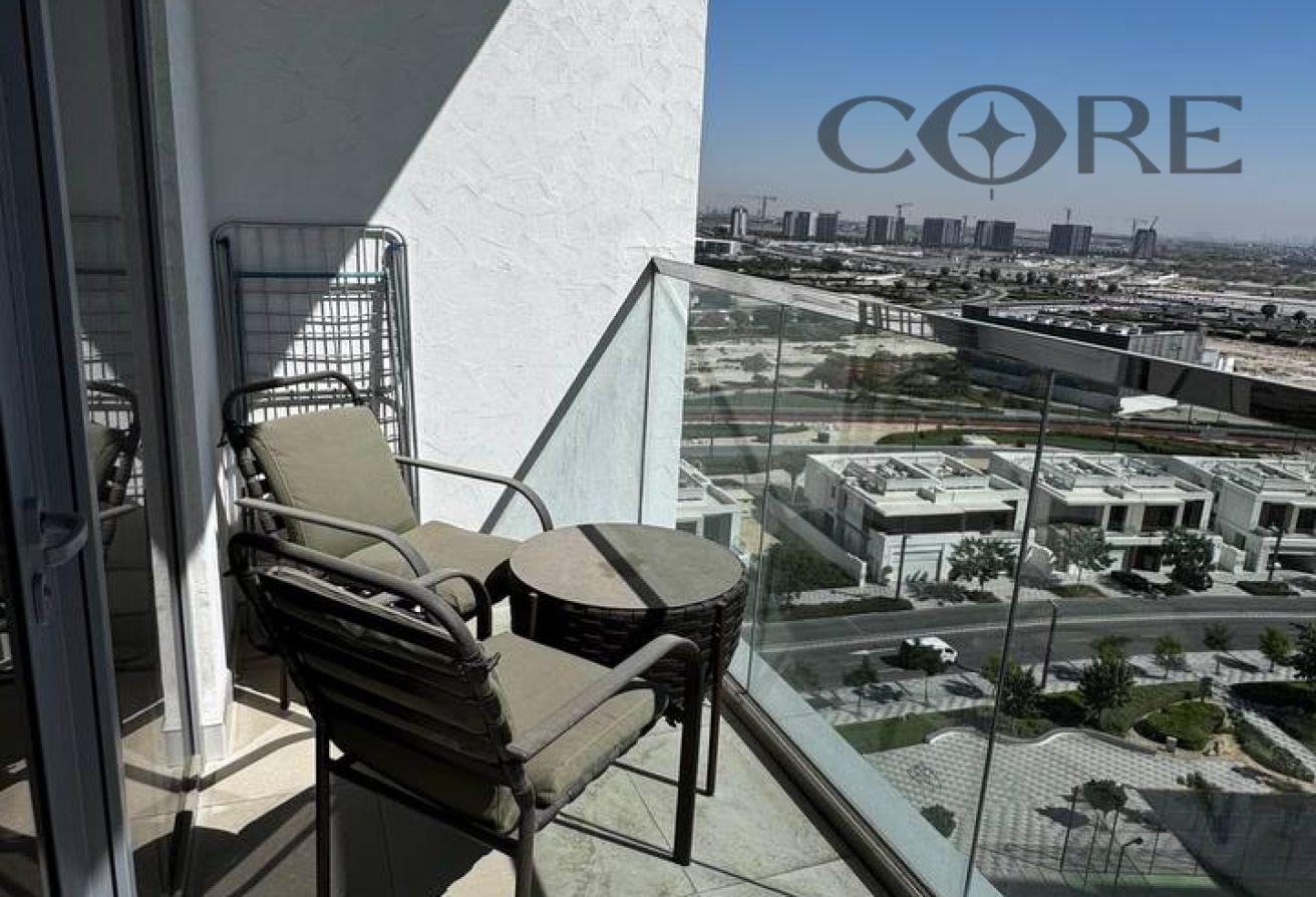 1BR for Rent | District One | Balcony & City View photo 12