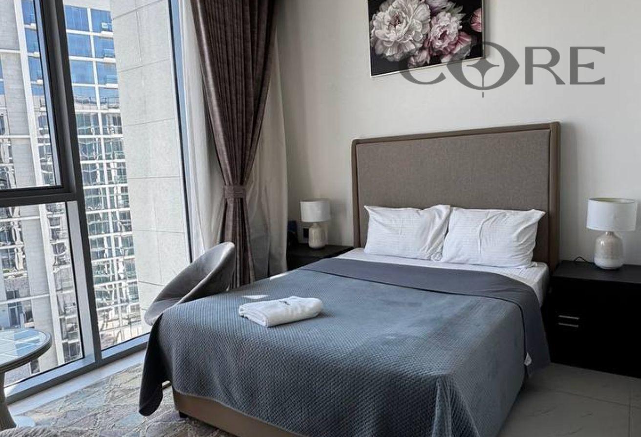 1BR for Rent | District One | Balcony & City View photo 5