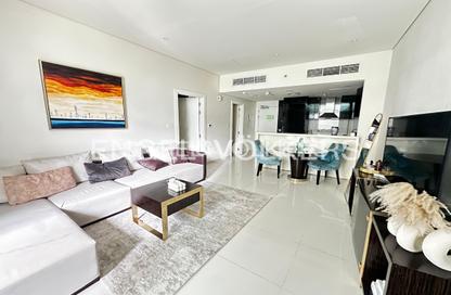 Apartment - 1 - 2 for rent in Bay's Edge - Business Bay - Dubai