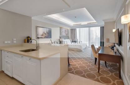 Apartment - Studio - 1 Bathroom for rent in Kempinski BLVD - Downtown Dubai - Dubai