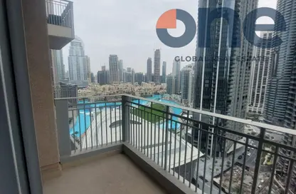 شقة - 2 غرف نوم - 2 حمامات للايجار في برج ستاندبوينت 1 - أبراج ستاند بوينت - وسط مدينة دبي - دبي