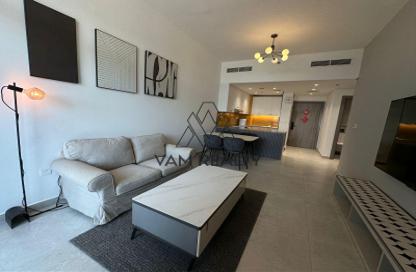 Apartment - 1 - 2 for sale in The V Tower - Dubai Land Residence Complex - Dubai
