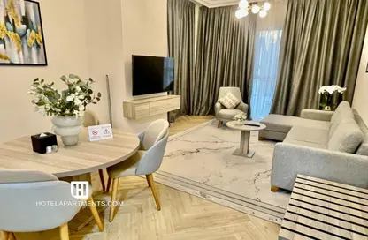 شقة - غرفة نوم - 2 حمامات للايجار في برج سفير - دبي مارينا - دبي