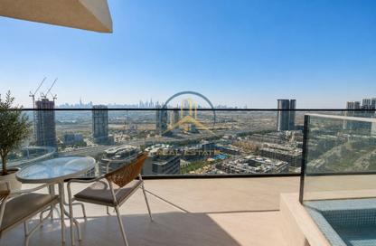 Apartment - 1 Bedroom - 2 Bathrooms for rent in Binghatti Royale - District 18 - Jumeirah Village Circle - Dubai