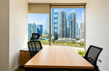 Office Space - Studio - 2 Bathrooms for rent in The Binary Tower - Business Bay - Dubai
