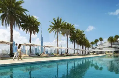 شقة - غرفة نوم - 2 حمامات للبيع في بينغاتي أكوارايز - الخليج التجاري - دبي